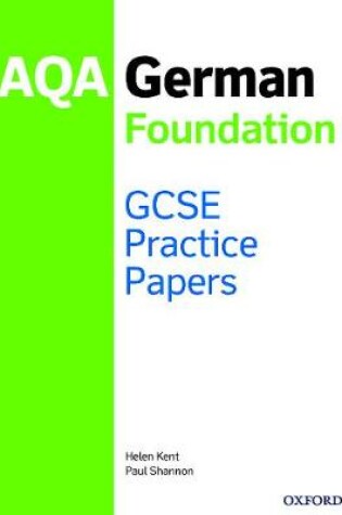 Cover of AQA GCSE German Foundation Practice Papers