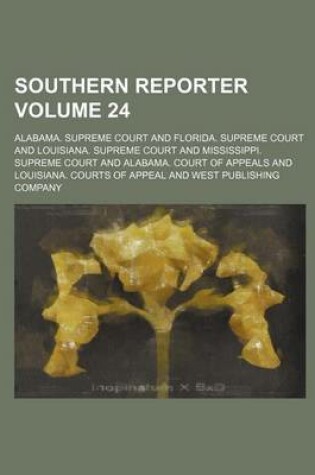 Cover of Southern Reporter Volume 24