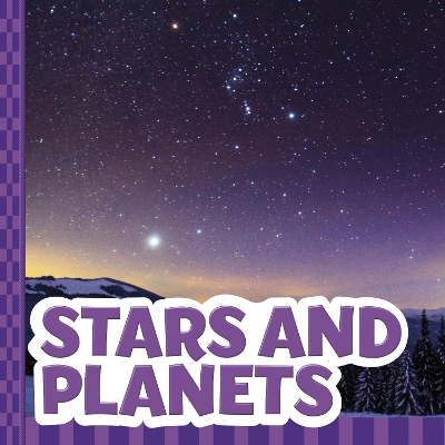 Book cover for Stars and Planets