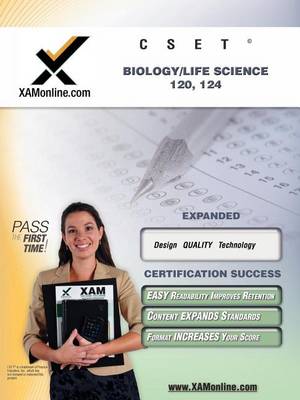 Book cover for CSET Biology-Life Science 120, 124