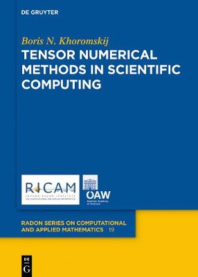 Book cover for Tensor Numerical Methods in Scientific Computing