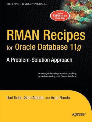 Book cover for RMAN Recipes for Oracle Database 11g