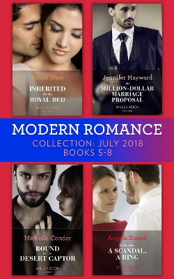 Book cover for Modern Romance July 2018 Books 5-8 Collection