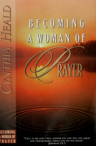 Cover of Becoming a Woman of Prayer