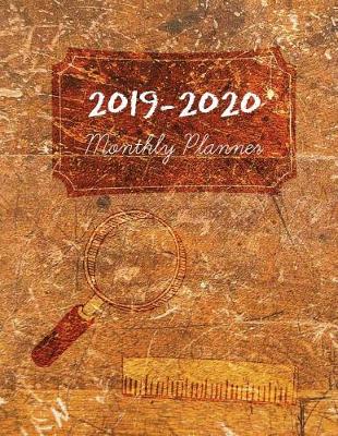 Cover of 2019-2020 Monthly Planner