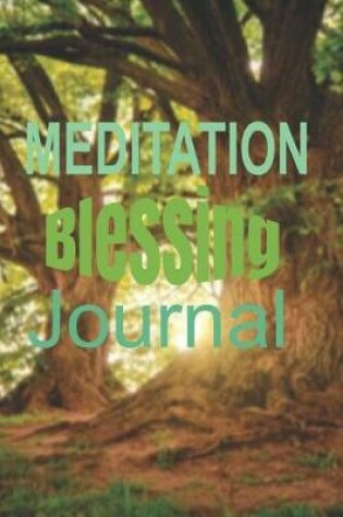 Cover of Meditation Blessing Journal