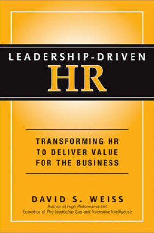 Cover of Leadership-Driven HR