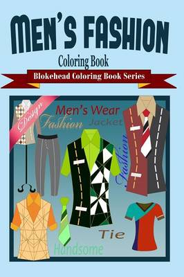 Book cover for Men's Fashion Coloring Book