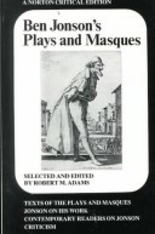 Cover of Ben Jonson's Plays and Masques