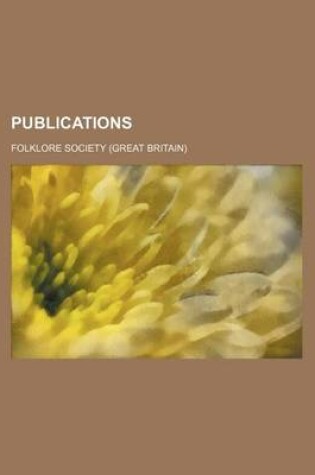 Cover of Publications (Volume 61)