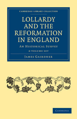 Cover of Lollardy and the Reformation in England 4 Volume Paperback Set