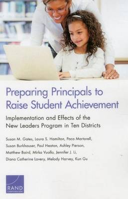 Book cover for Preparing Principals to Raise Student Achievement