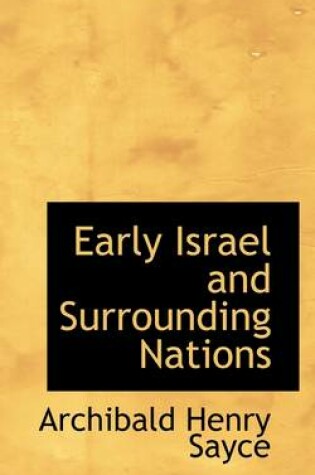 Cover of Early Israel and Surrounding Nations