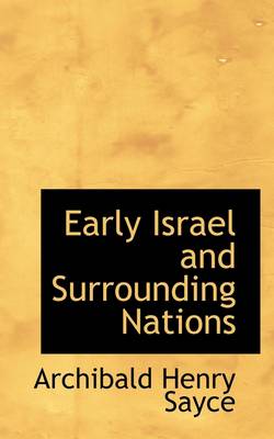 Book cover for Early Israel and Surrounding Nations