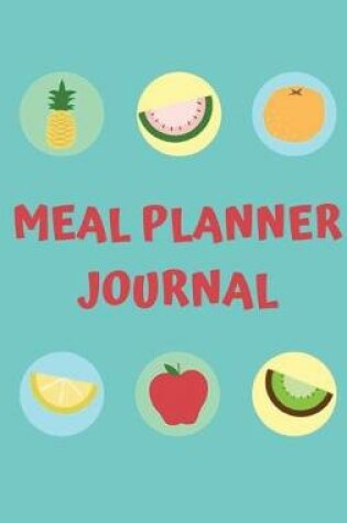 Cover of Meal planner Journal (Hardcover)
