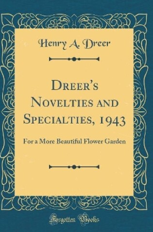 Cover of Dreer's Novelties and Specialties, 1943