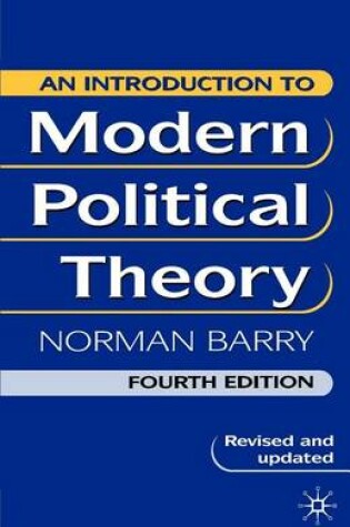 Cover of An Introduction to Modern Political Theory