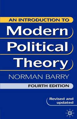 Book cover for An Introduction to Modern Political Theory