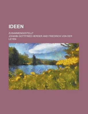 Book cover for Ideen; Zusammengestellt