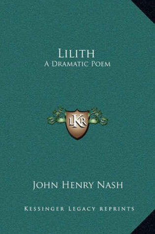 Cover of Lilith Lilith