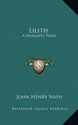 Book cover for Lilith Lilith