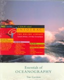 Book cover for Essentials of Oceanography (with Infotrac)