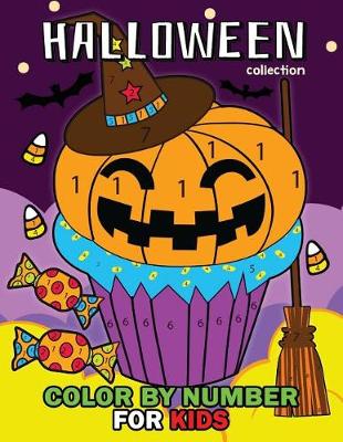 Book cover for Halloween Collection Color by Number