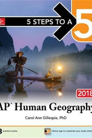 Cover of 5 Steps to a 5 AP Human Geography 2018 Edition