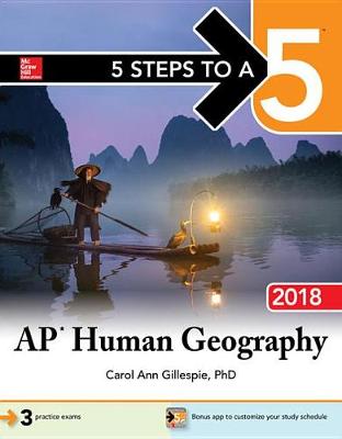 Book cover for 5 Steps to a 5 AP Human Geography 2018 Edition