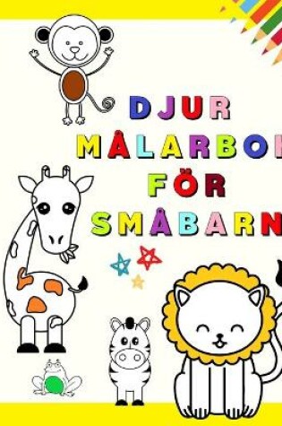 Cover of Djur Målarbok för Småbarn