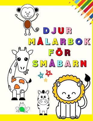 Book cover for Djur Målarbok för Småbarn