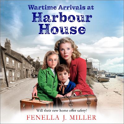 Book cover for Wartime Arrivals at Harbour House