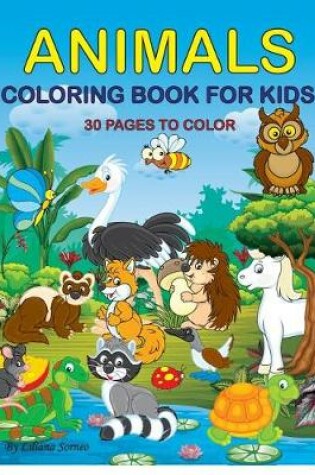 Cover of Coloring Book for Kids Animals