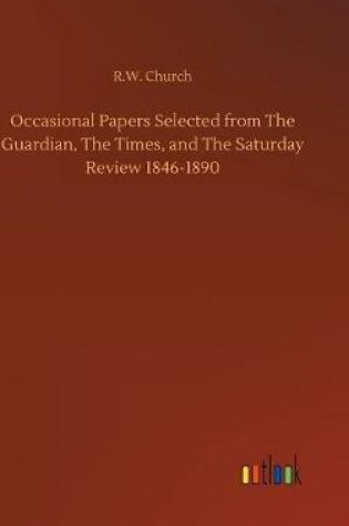 Cover of Occasional Papers Selected from The Guardian, The Times, and The Saturday Review 1846-1890