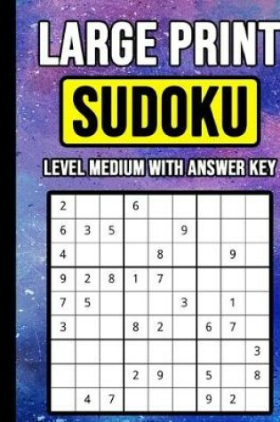 Cover of Large Print Sudoku