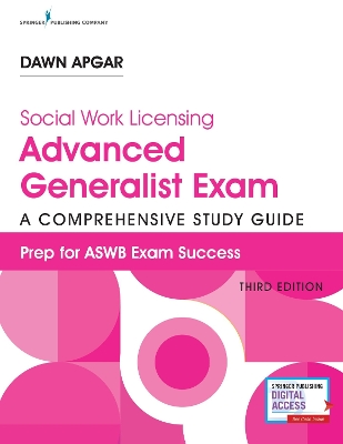 Book cover for Social Work Licensing Advanced Generalist Exam Guide
