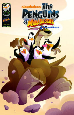 Book cover for Penguins of Madagascar Digest