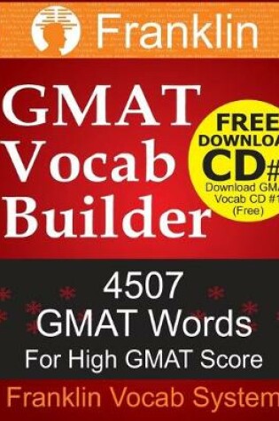 Cover of Franklin GMAT Vocab Builder