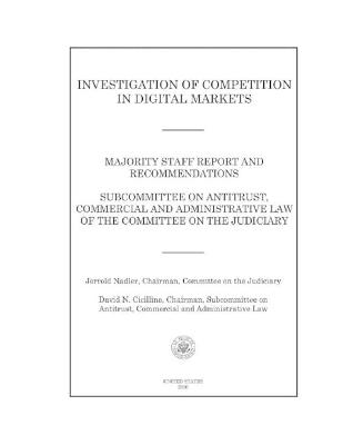 Book cover for INVESTIGATION of COMPETITION in DIGITAL MARKETS