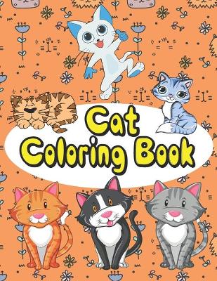 Book cover for Cat coloring Book