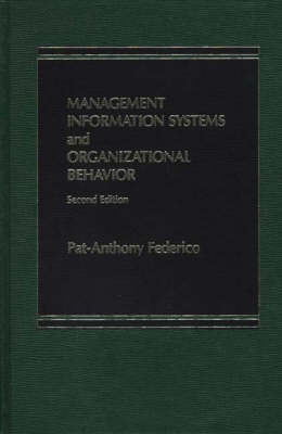 Book cover for Management Information Systems and Organization Behavior.