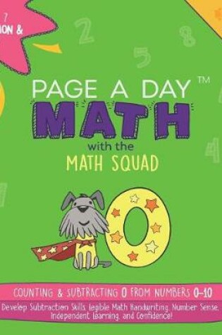 Cover of Page a Day Math Subtraction & Counting