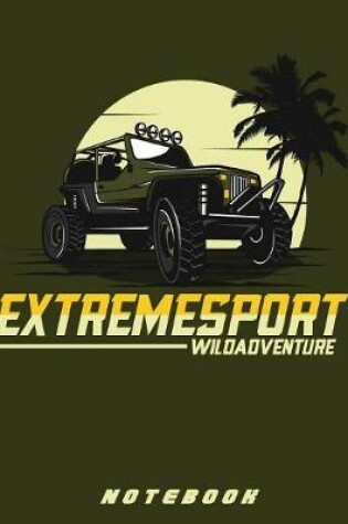 Cover of Jeep Extreme Sport 8.5" x 11" Notebook