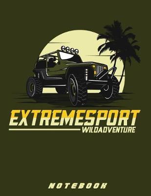 Book cover for Jeep Extreme Sport 8.5" x 11" Notebook