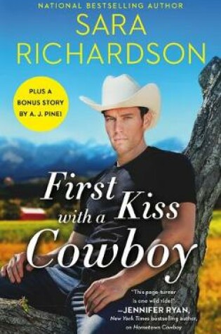 Cover of First Kiss with a Cowboy