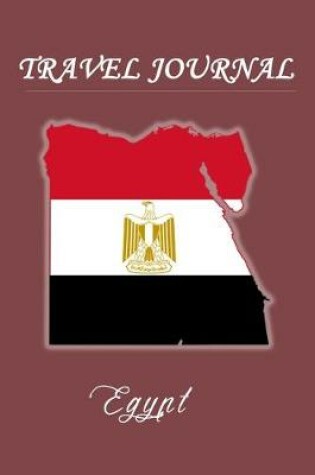 Cover of Travel Journal - Egypt - 50 Half Blank Pages -
