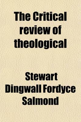 Book cover for The Critical Review of Theological & Philosophical Literature (Volume 6)