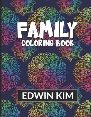 Book cover for Family Coloring Book