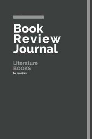 Cover of Book Review Journal Literature Books