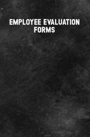 Cover of Employee Evaluation Forms